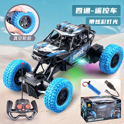 Kids Mini Alloy Pull-Back Monster Truck – 4-Wheel Stunt & Climbing Toy Car