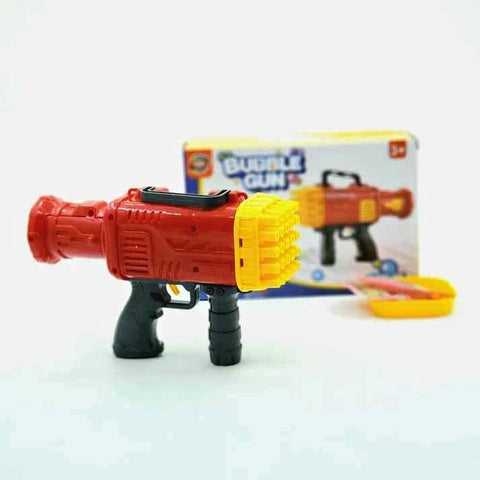 Rocket Launcher Bubble Gun – Bubble Machine for Kids with Colorful Bubbles