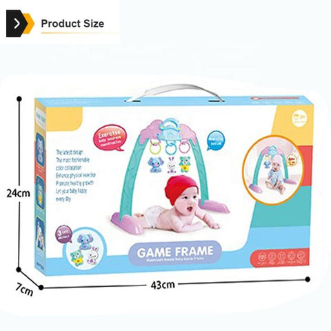 Cartoon Animal Baby Gym Hanging Toys – Activity Pendant Set