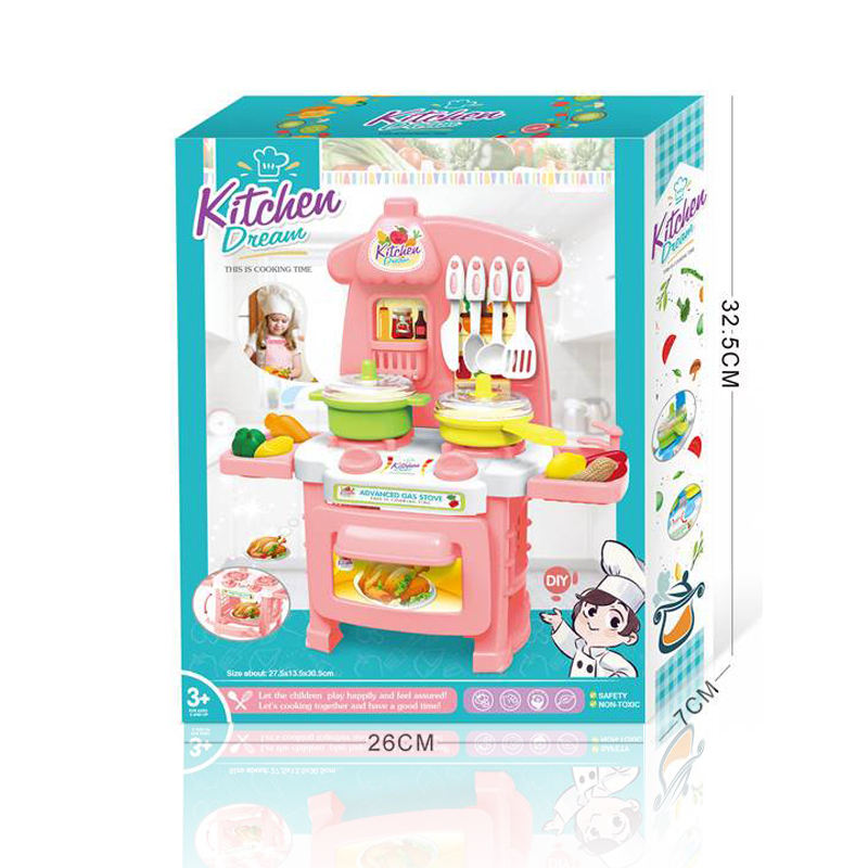 Funny DIY Vegetable Kitchen Playset – Plastic Toy