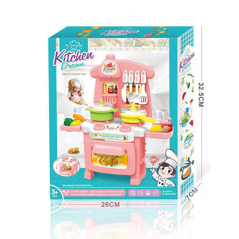 Funny DIY Vegetable Kitchen Playset – Plastic Toy