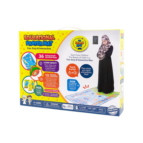 Smart Interactive Kids' Prayer Mat – with Manual Book
