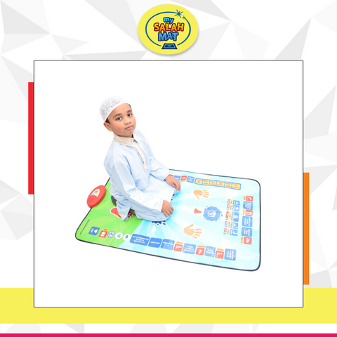 Smart Interactive Kids' Prayer Mat – with Manual Book