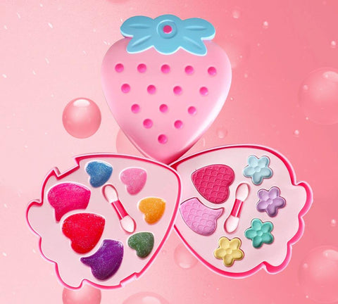 Kids Butterfly Pretend Play Makeup & Beauty Set