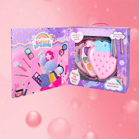 Kids Butterfly Pretend Play Makeup & Beauty Set