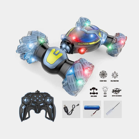 Rechargeable RC Stunt Car – 360° Acrobat Drift Vehicle