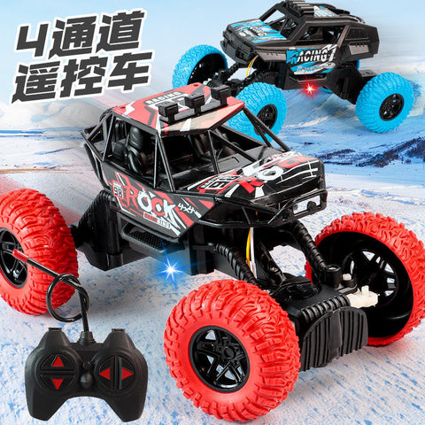 Kids Mini Alloy Pull-Back Monster Truck – 4-Wheel Stunt & Climbing Toy Car