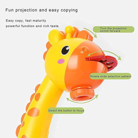Projection Painting LCD Drawing Tablet for Kids – Cartoon Art & Writing Pad with Projector