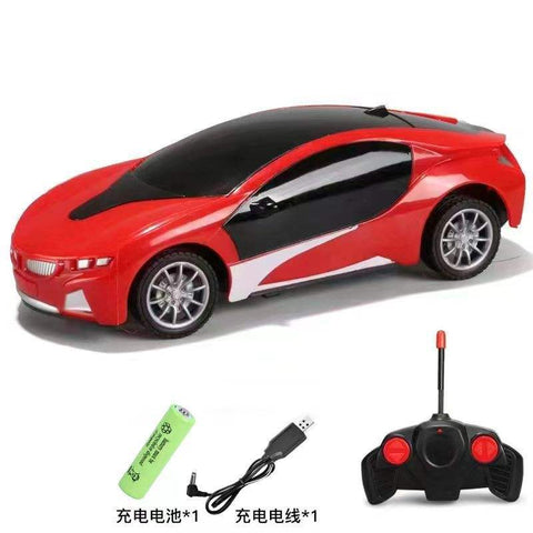 High-Speed RC Car with LED Lights – Racing Toy for Kids Rechargeable 2.4G