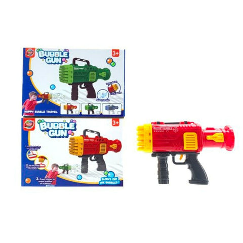 Rocket Launcher Bubble Gun – Bubble Machine for Kids with Colorful Bubbles